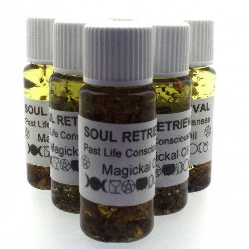 10ml Soul Retrieval Herbal Spell Oil Past Life Consciousness
